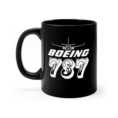 BOEING 737 DESIGNED MUG Printify